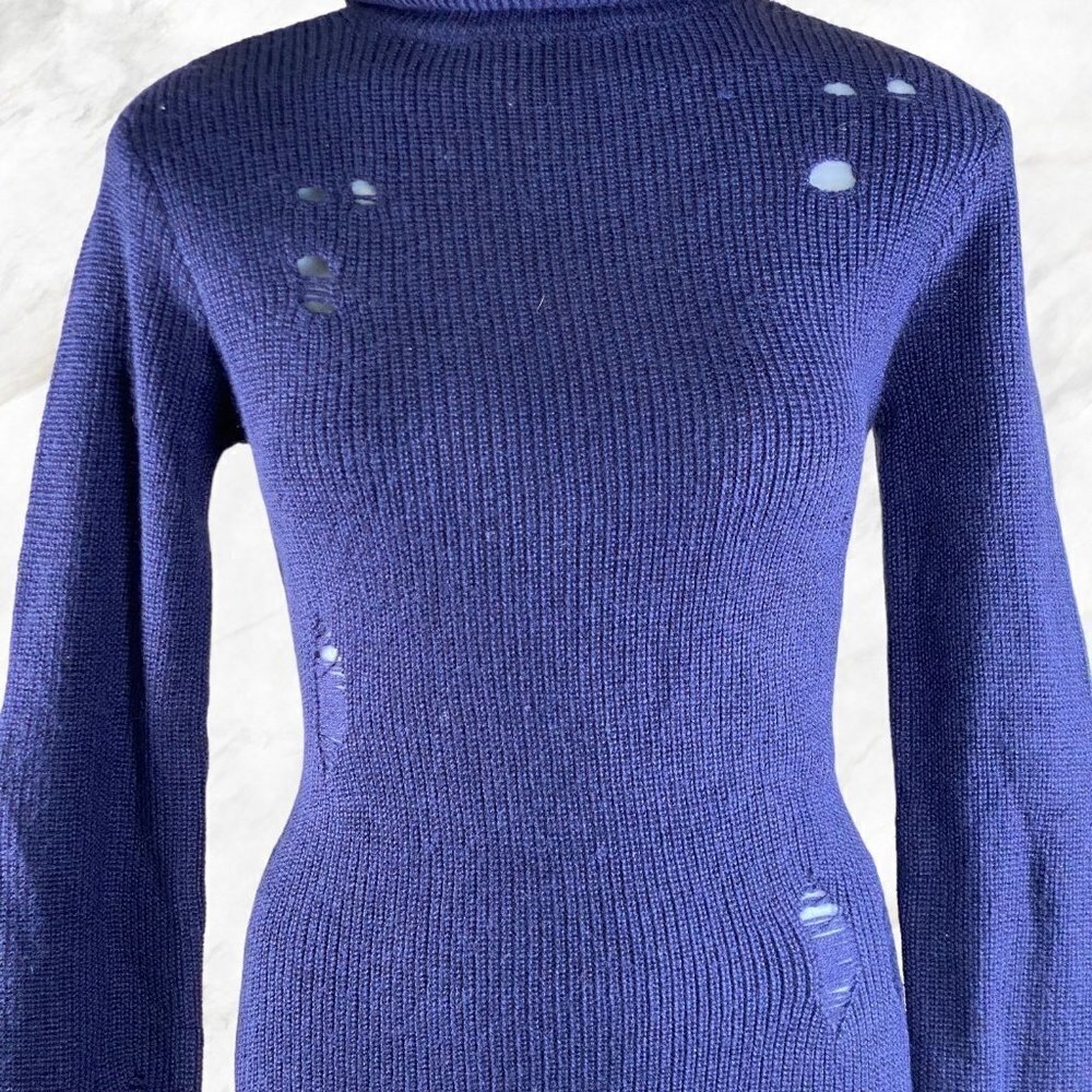 Lovers and Friends Keeney Dress in Navy - Picture 4 of 11